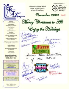 SRTA Newsletter December 2009