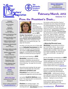 SRTA Newsletter February 2012