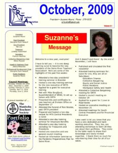 SRTA Newsletter October 2009